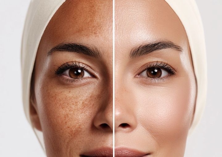 Dermapen con despigmentante