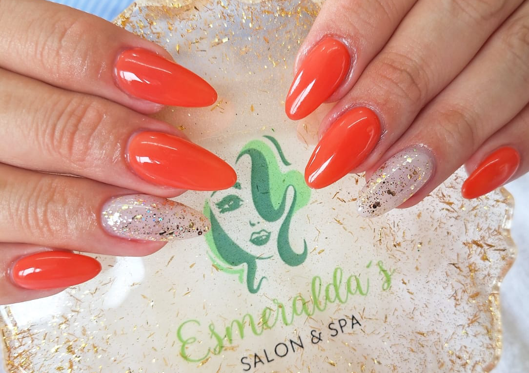 Retoque de Acrílico Natural (Transparente) + Esmaltado permanente