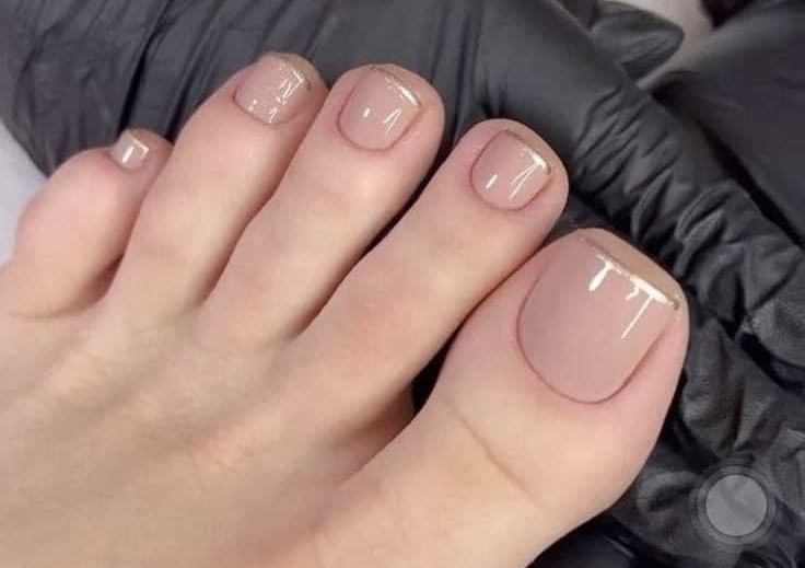 Gel permanente en pies