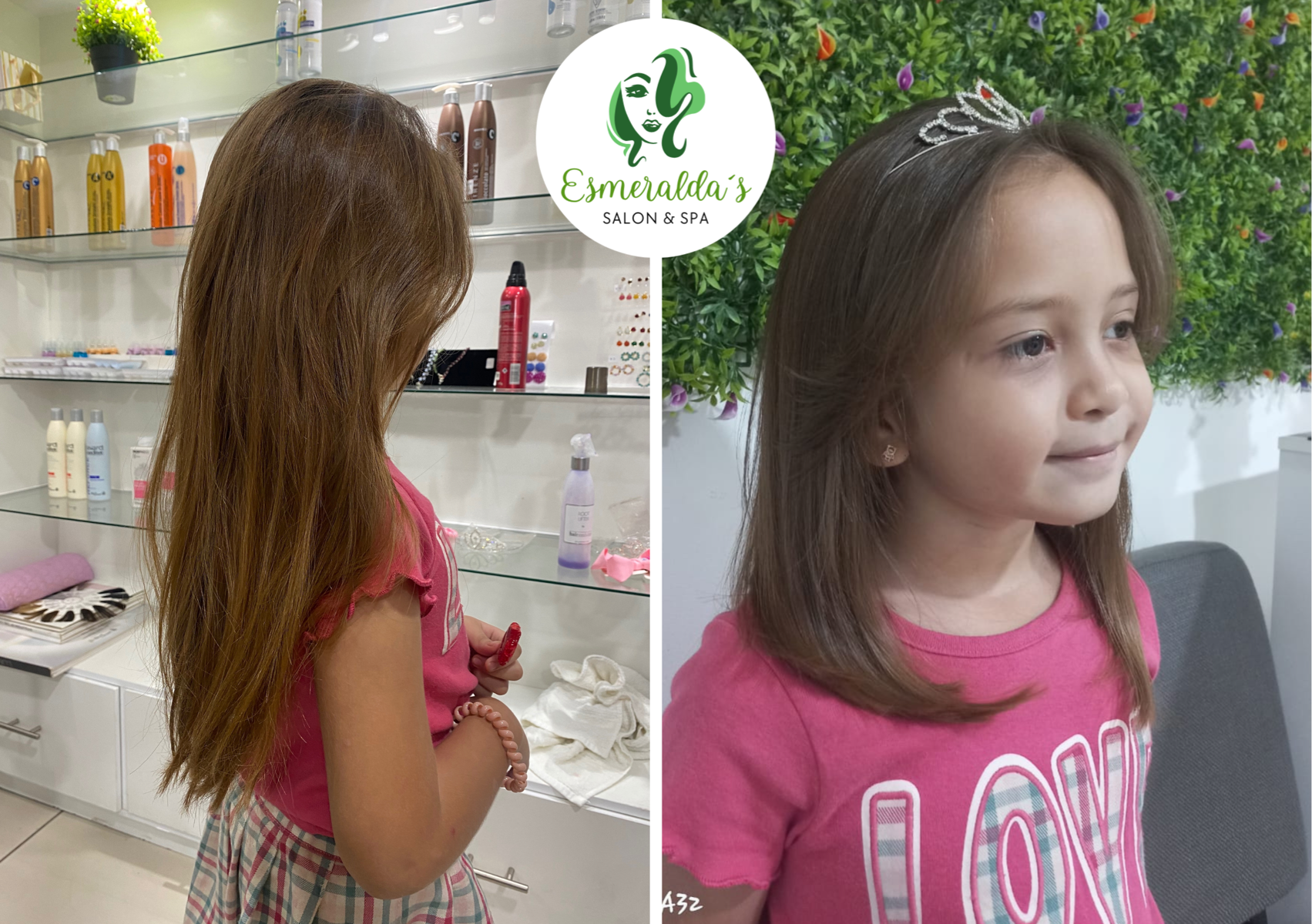 Corte de Cabello o estilizado para niñas