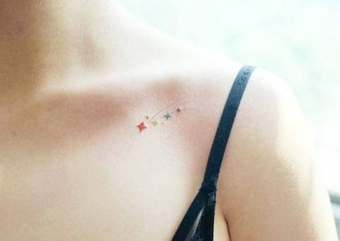 Dinkie Ink - Colour Fine Line Tattoo