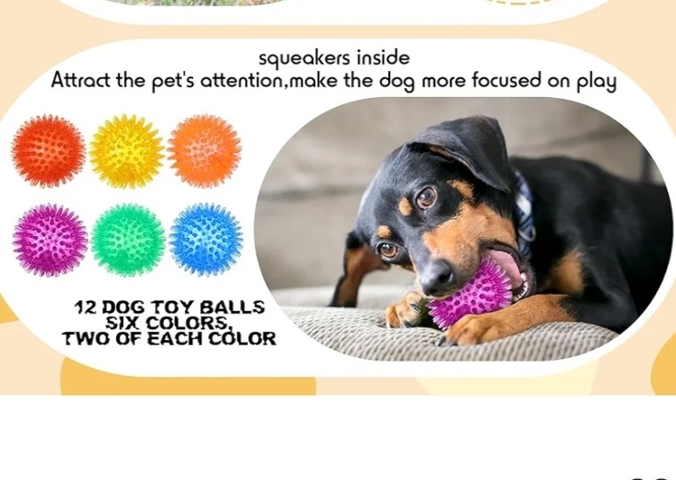 Dog spike ball
