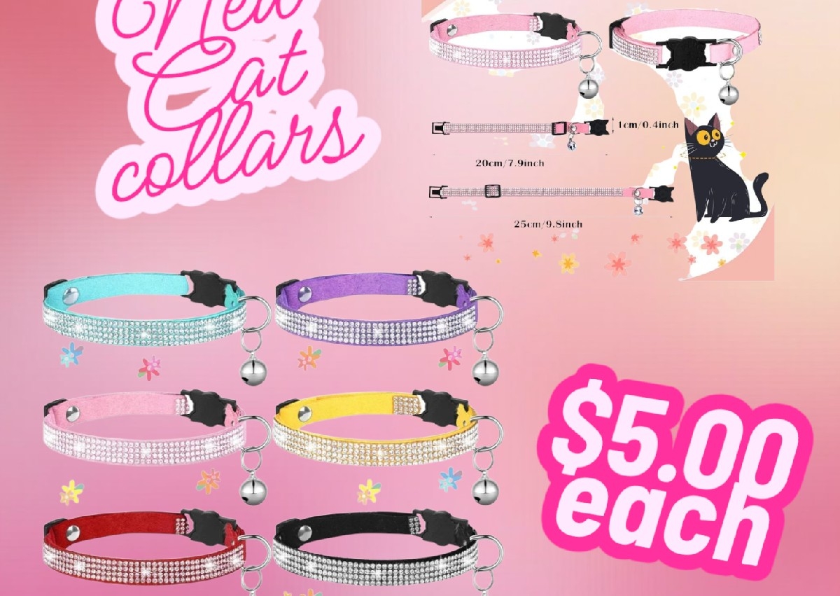 Cat Bling Collars
