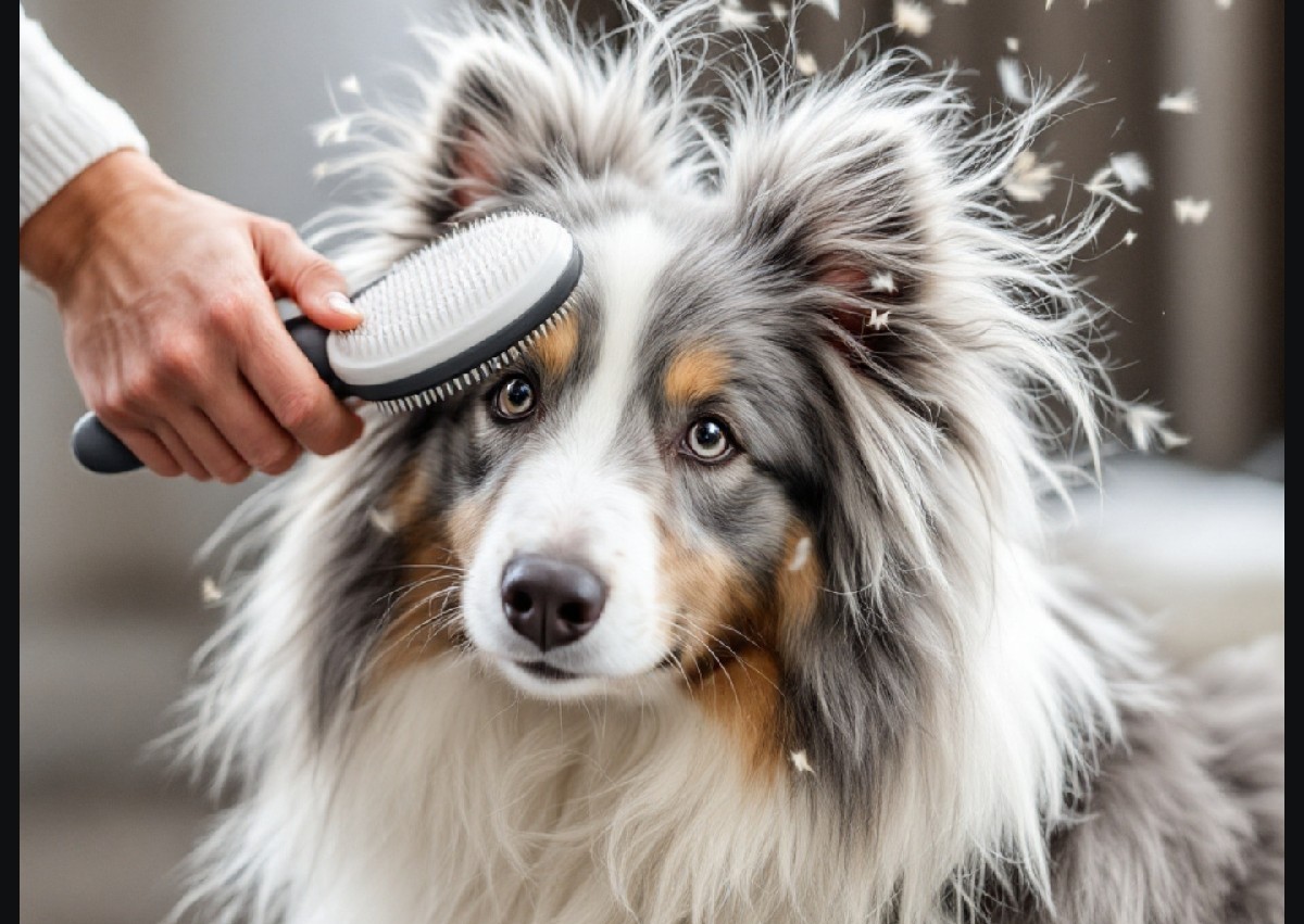 Med. Dog De-shed treatment add on with a bath
