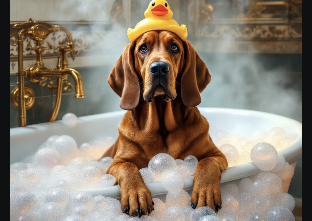 Bubble bath short coat 90-100lbs