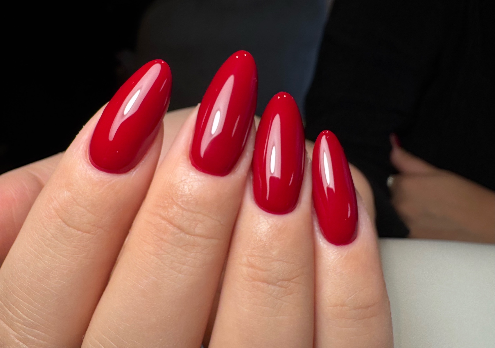 Extensions L Gelnägel mit Farbe