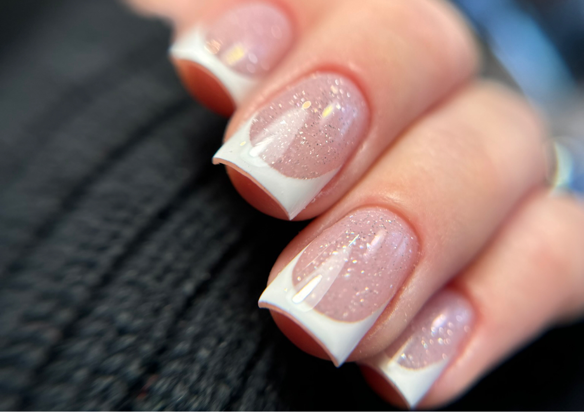 Extensions S Gelnägel mit Farbe 