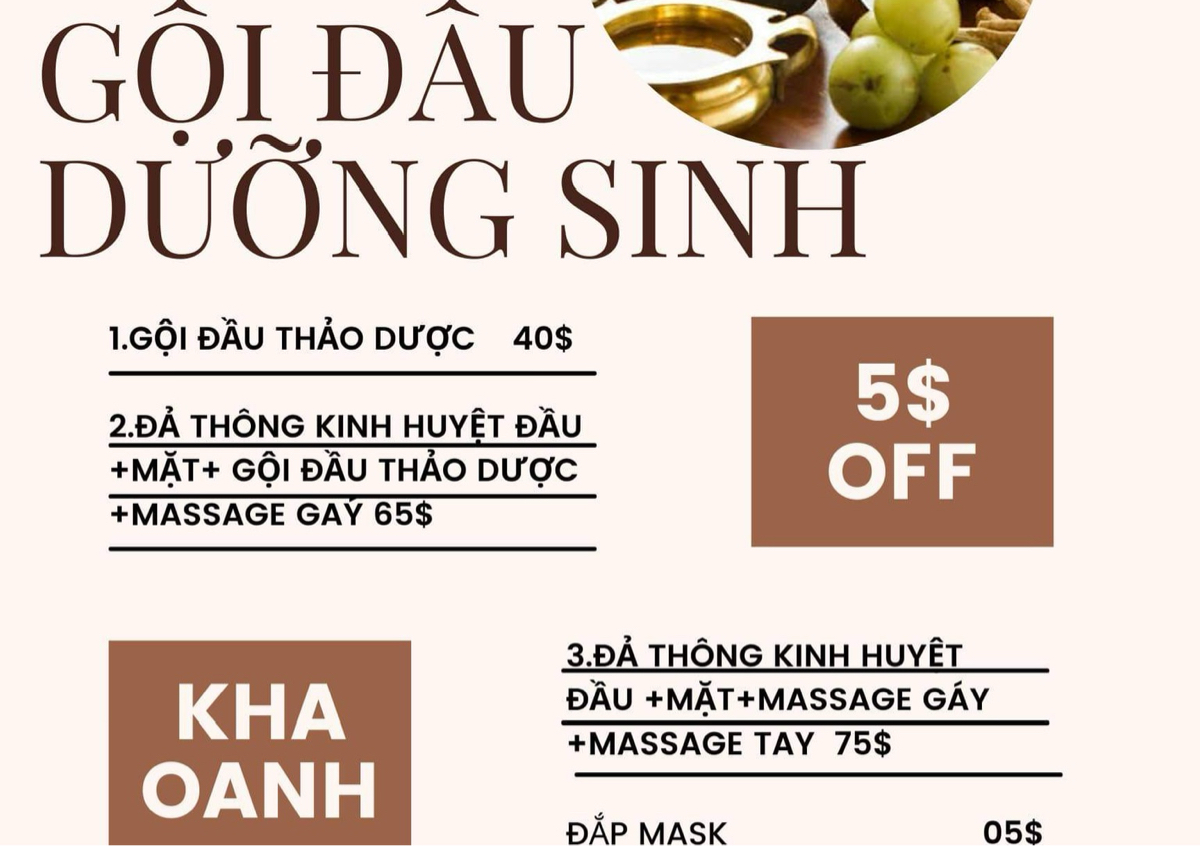 Gội Đầu Dưỡng Sinh