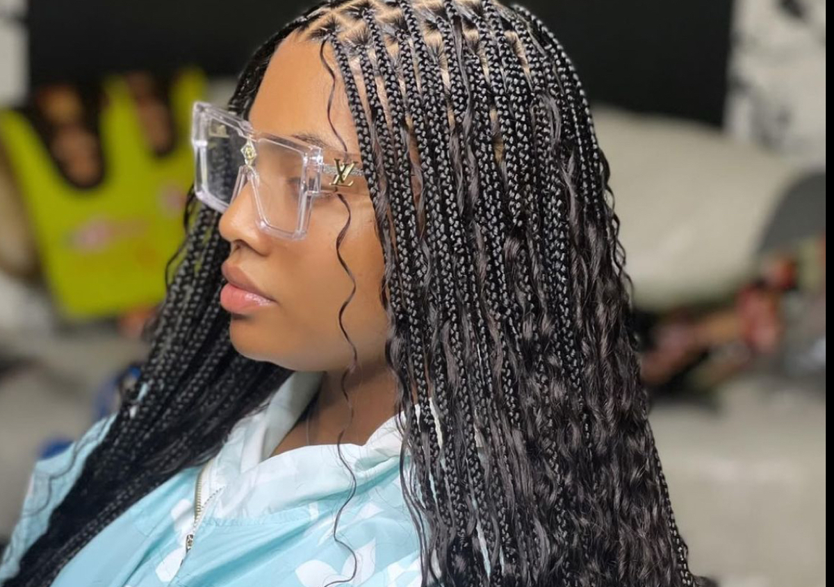boho Knotless braids