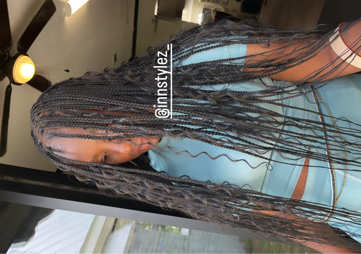 Xs bohemian Knotless