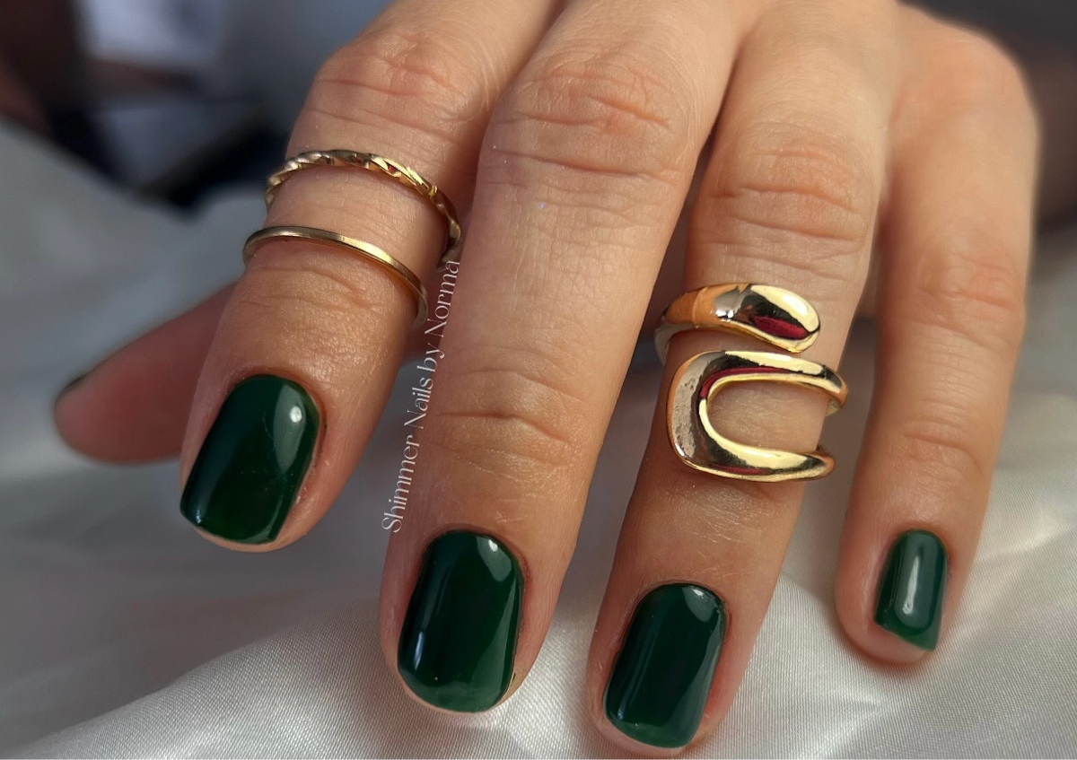 Gel natural look (Rubber base & Hard Gel)