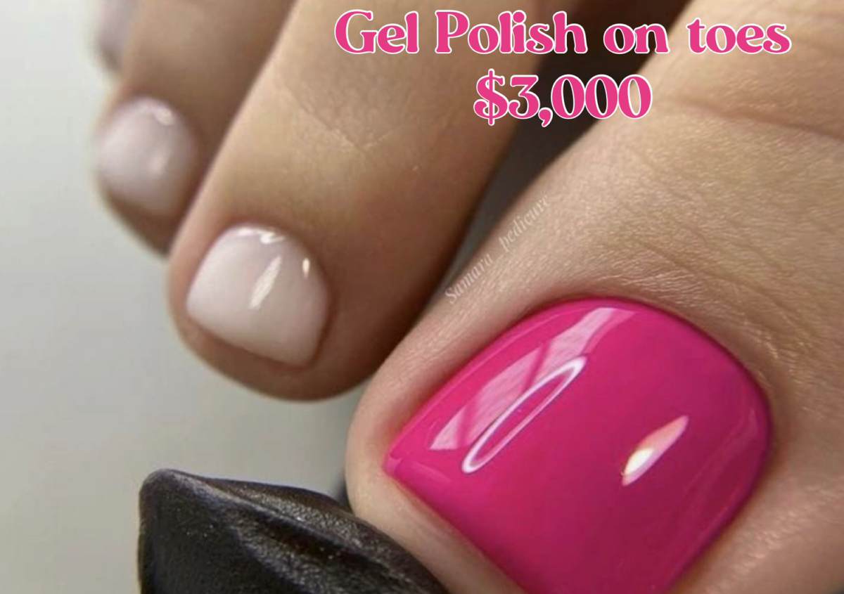 Toes - Gel Polish Only