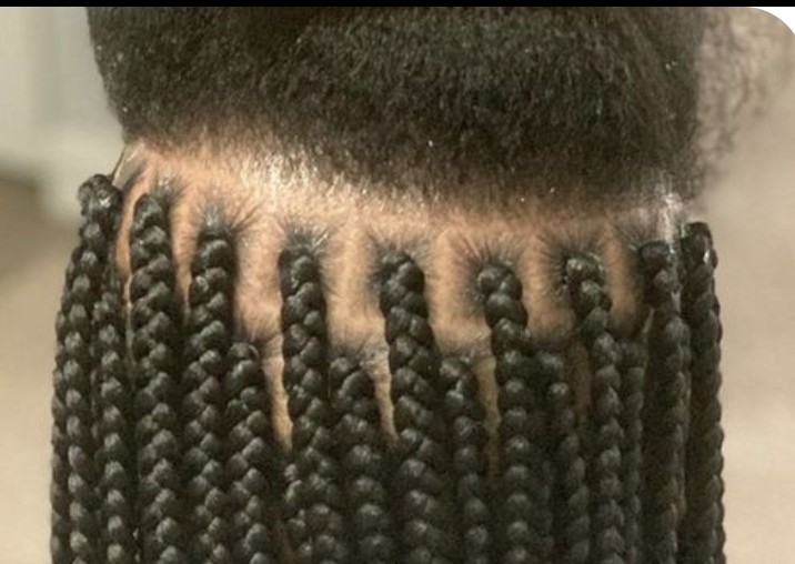 Traditional Box Braids  - Medium MB