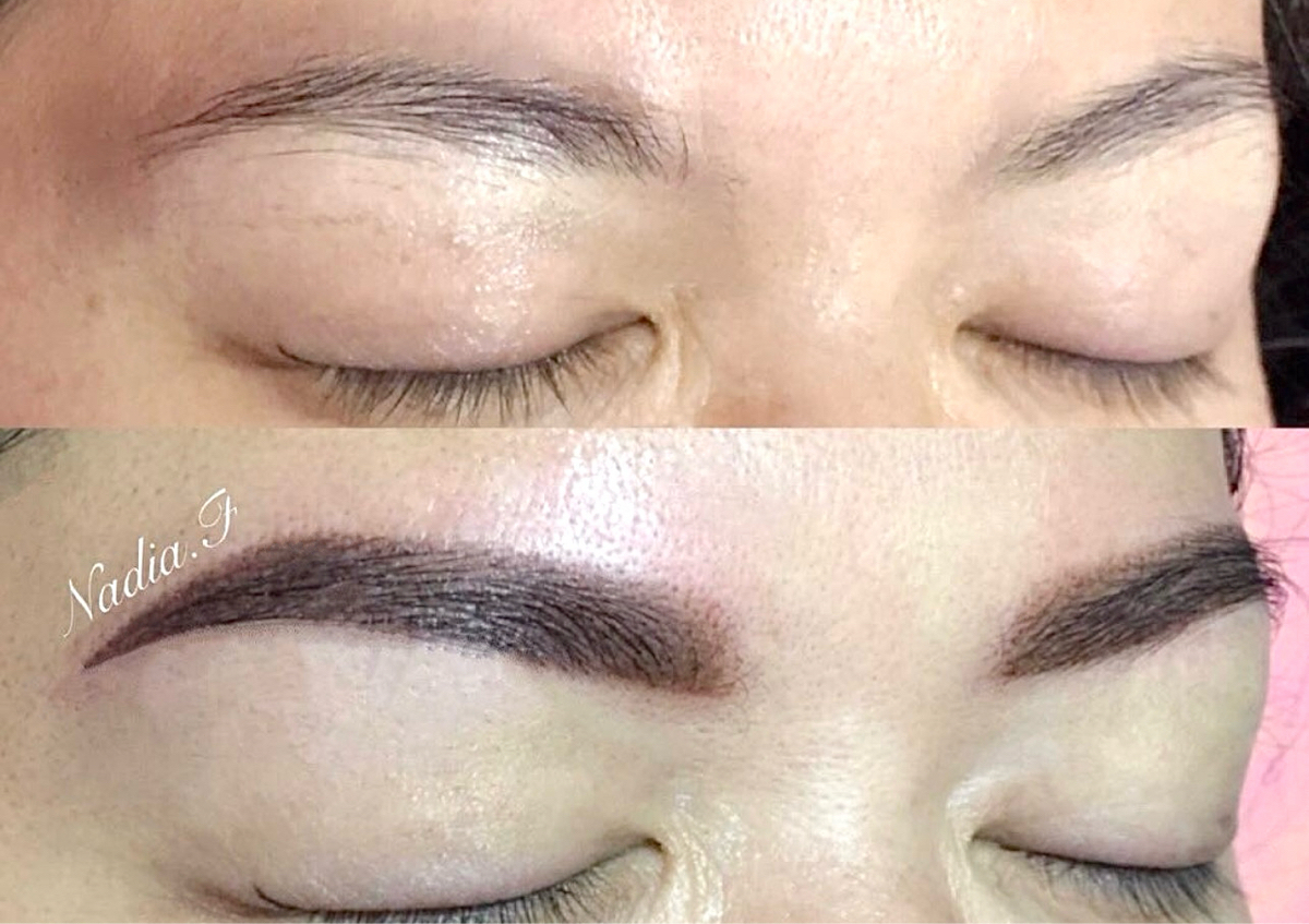 Ombre Powder Brows
