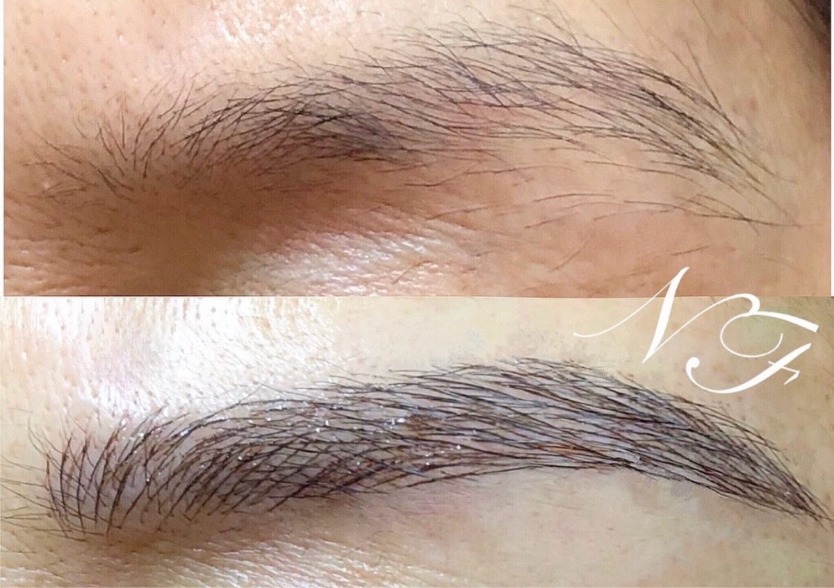 Microblading Eyebrows 