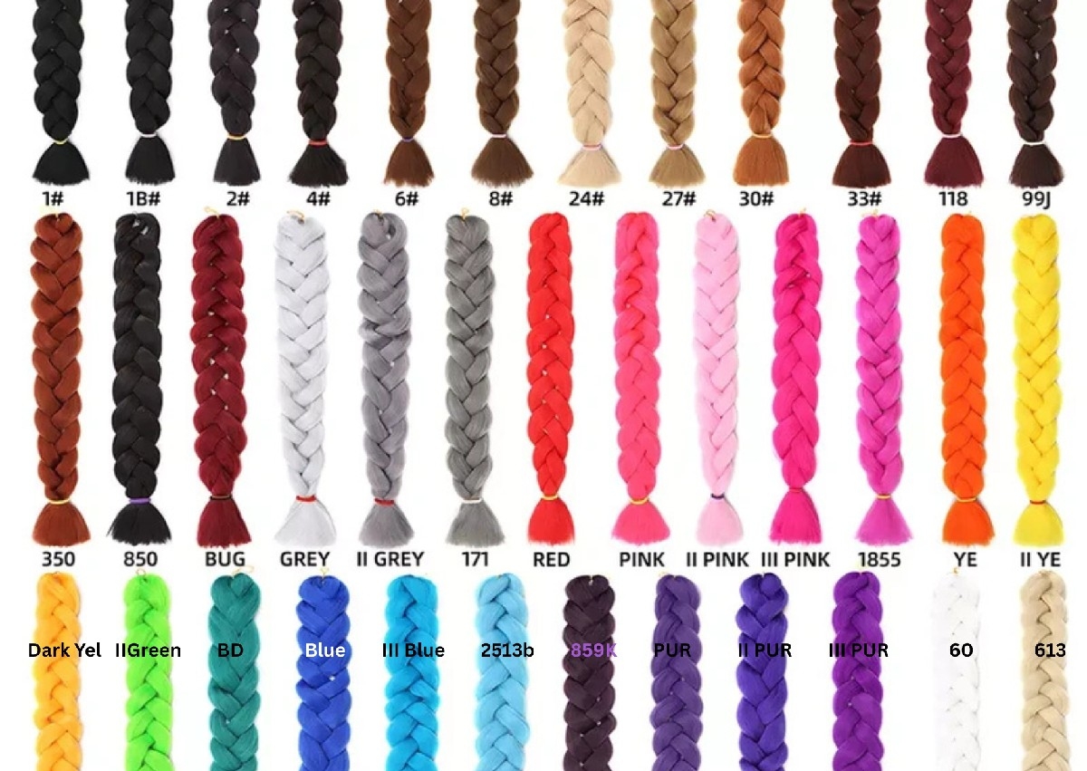 CHOOSE BRAIDS COLOR HERE