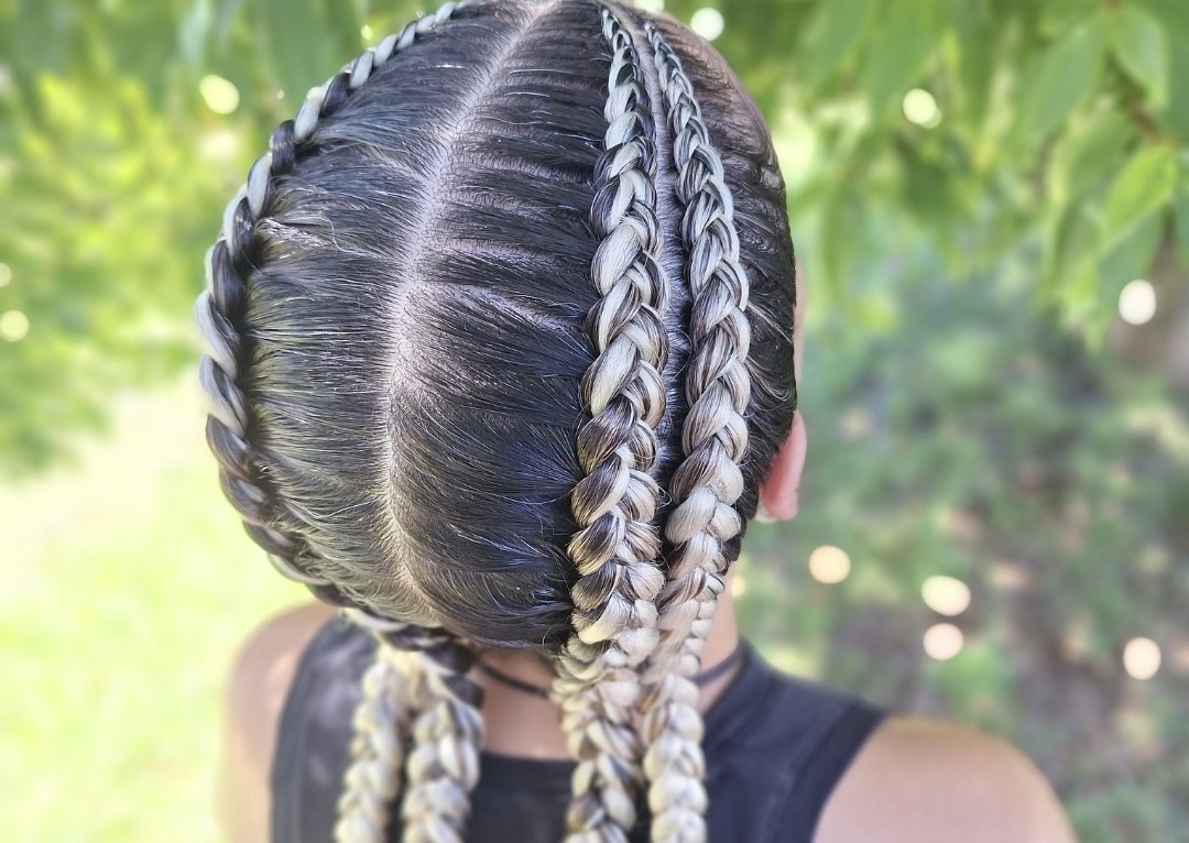 Double Ya Dutch Braids