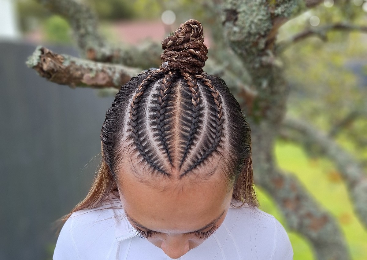 4 Top Cornrows (read description)