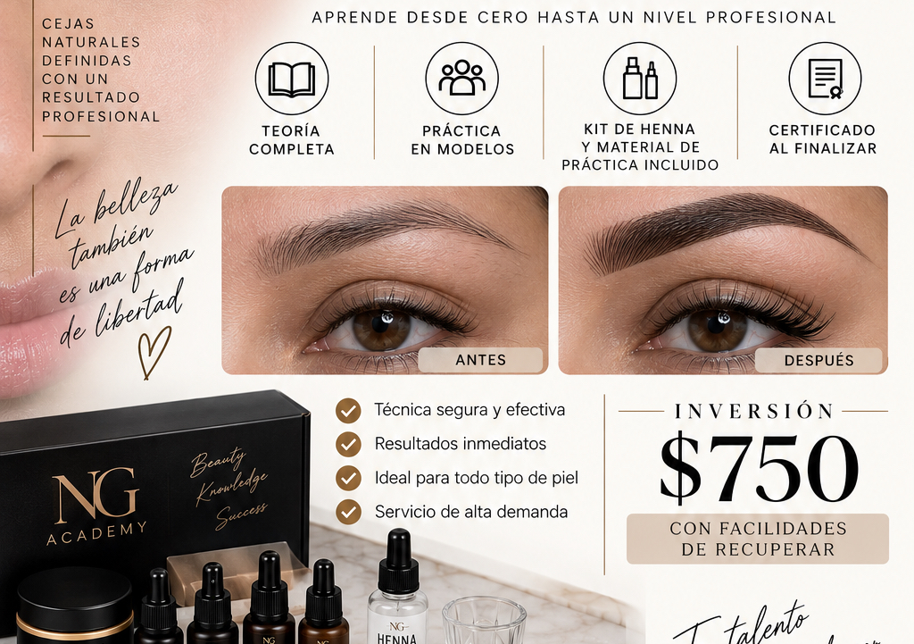 DISEÑO DE CEJAS & HENNA