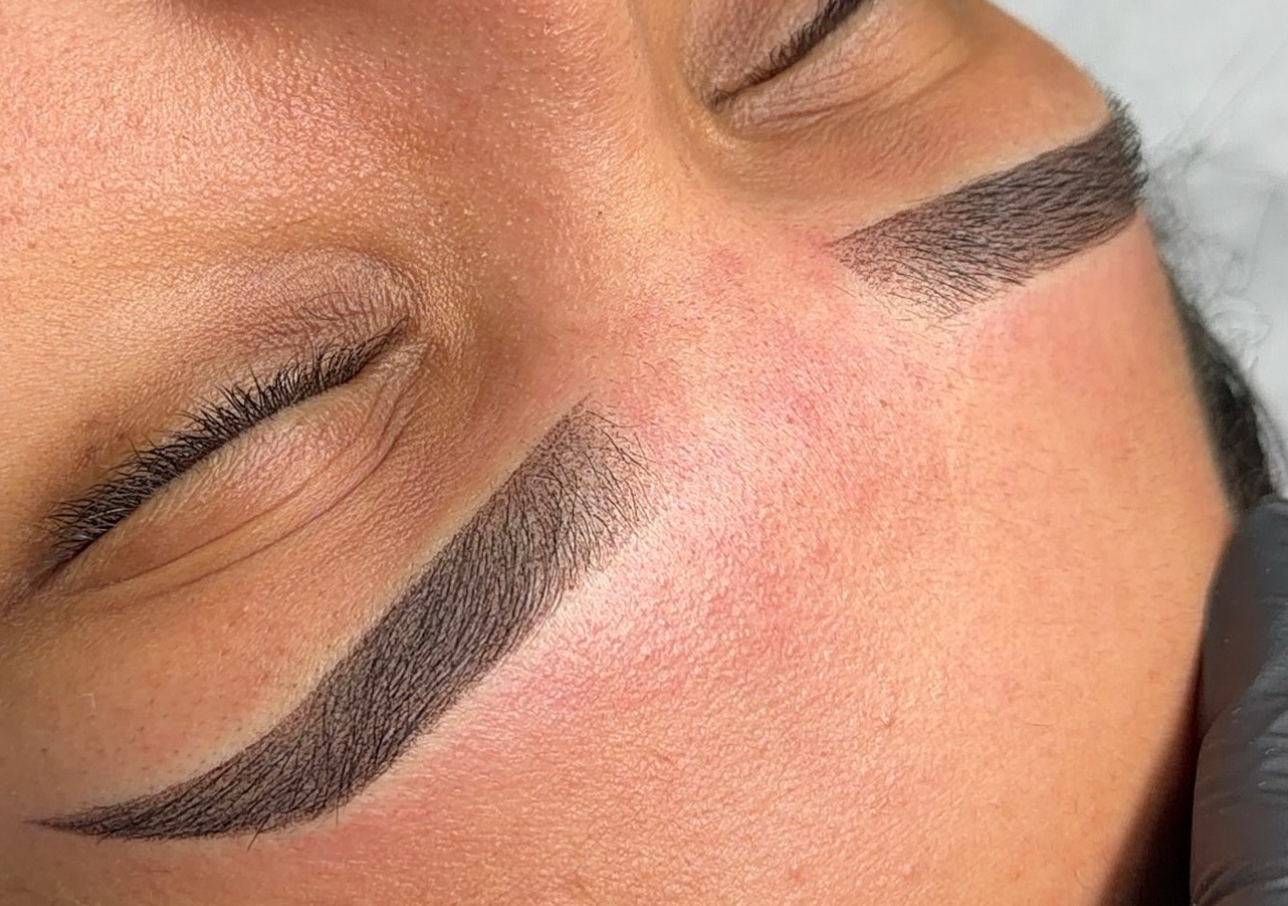 powder brows- ombre brows- 