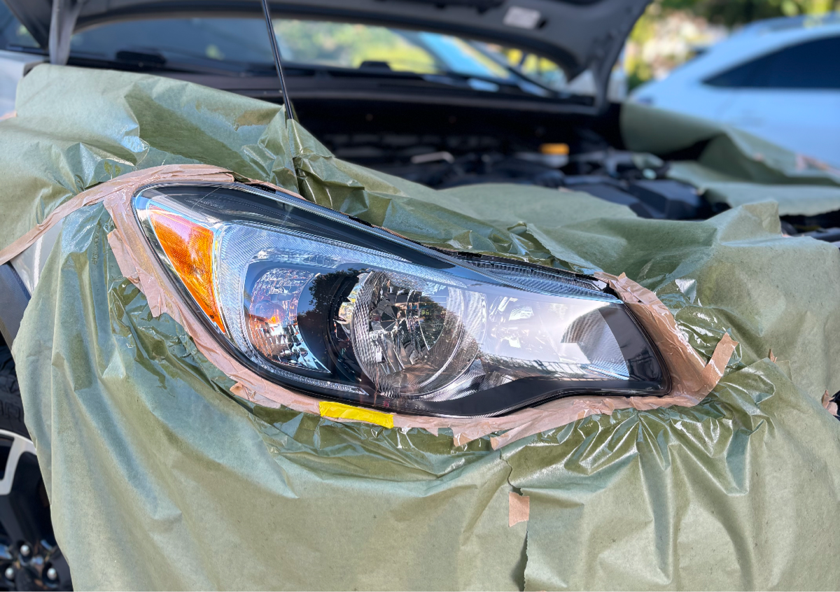 Headlight restoration (reclear)