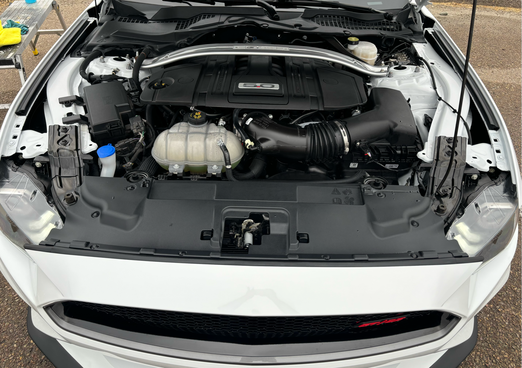 Engine bay detail