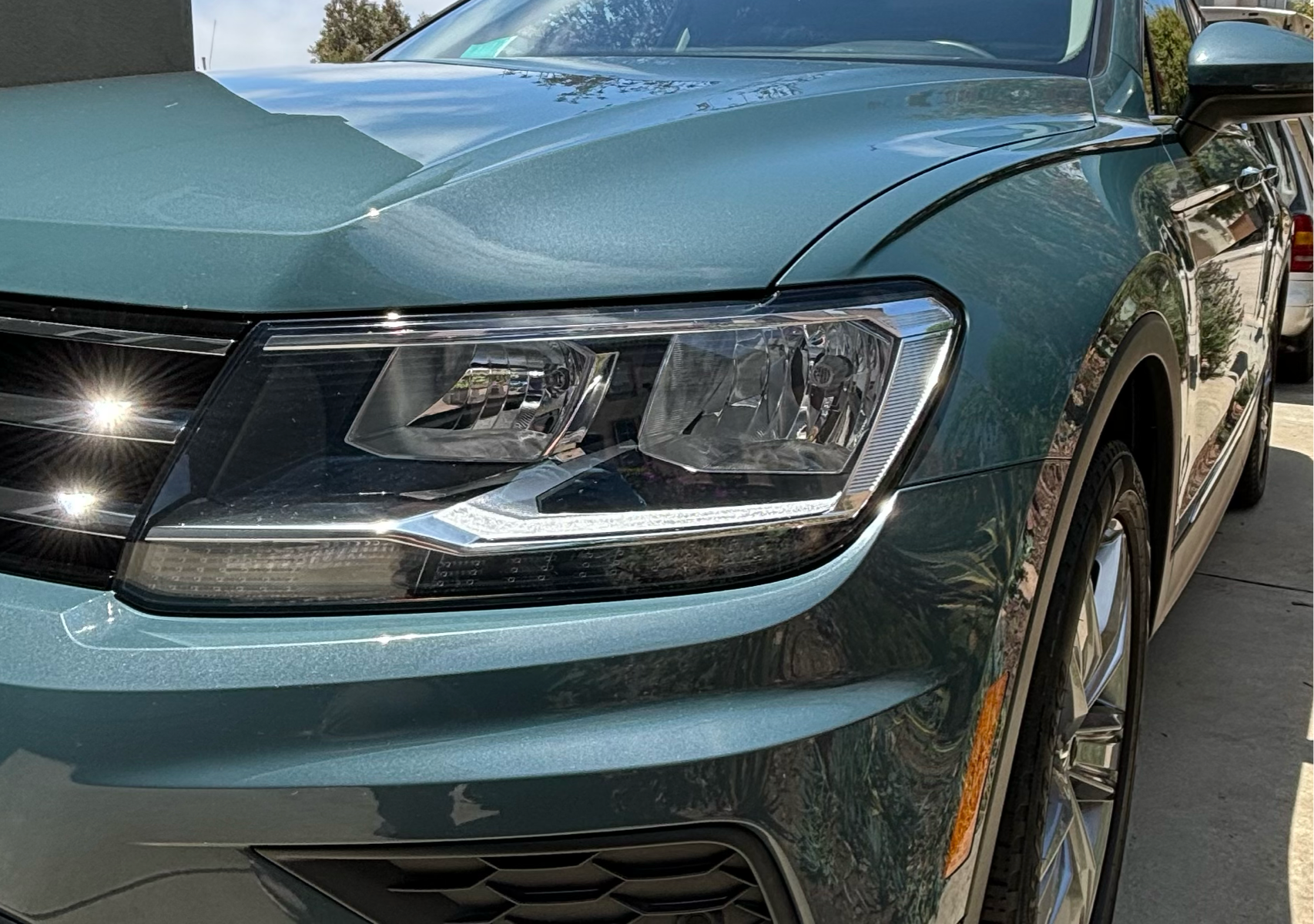 Headlight correction