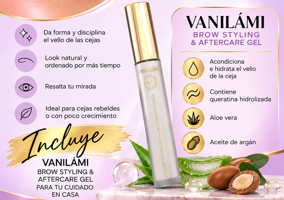 Laminado de Cejas (Incluye el Gel )