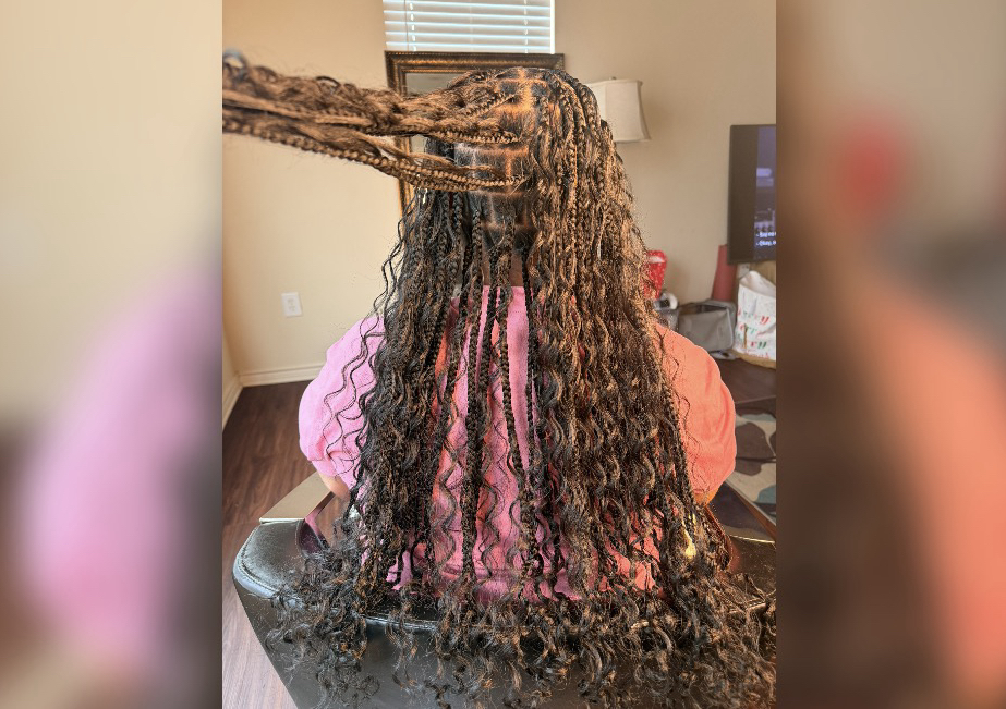 Medium Midback Boho Knotless