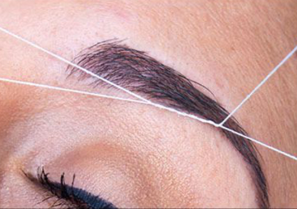Eyebrows wax/threading
