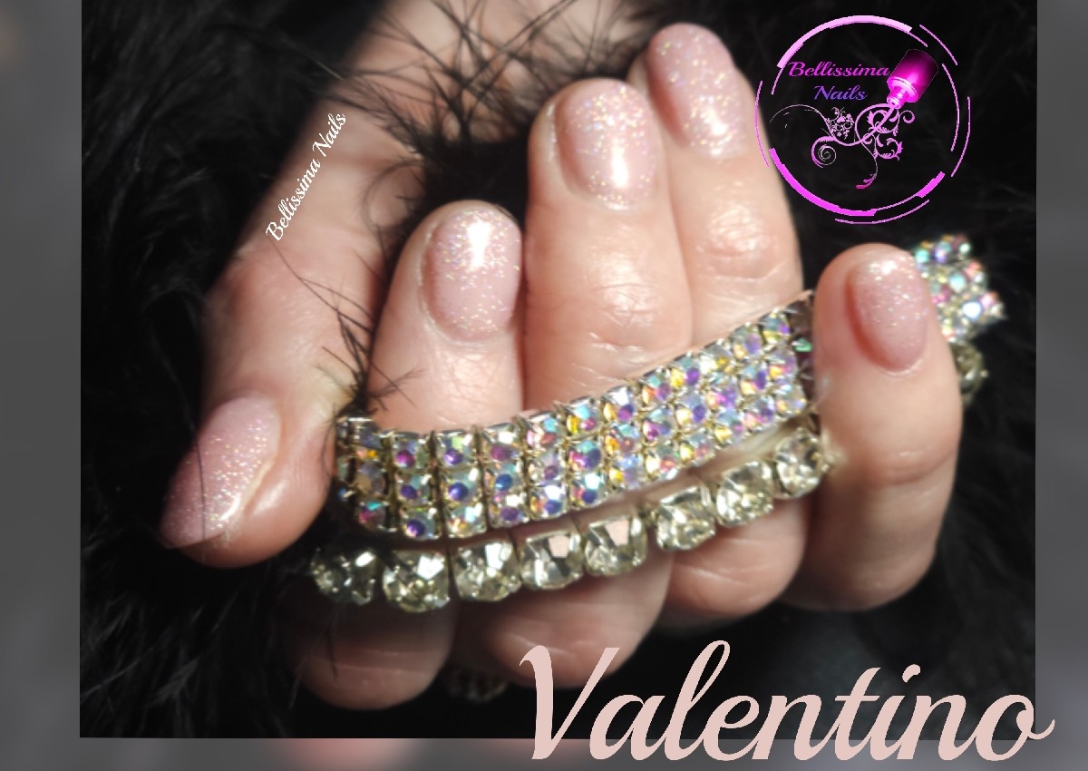 Builder gel (Biab) overlay/rebalance with polish - Strengthing manicure