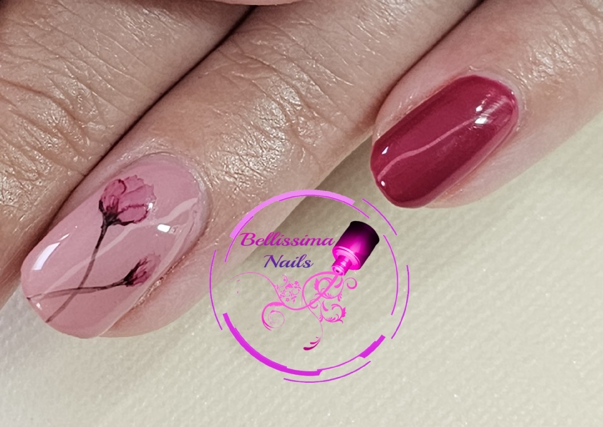 Watercolour art - per nail