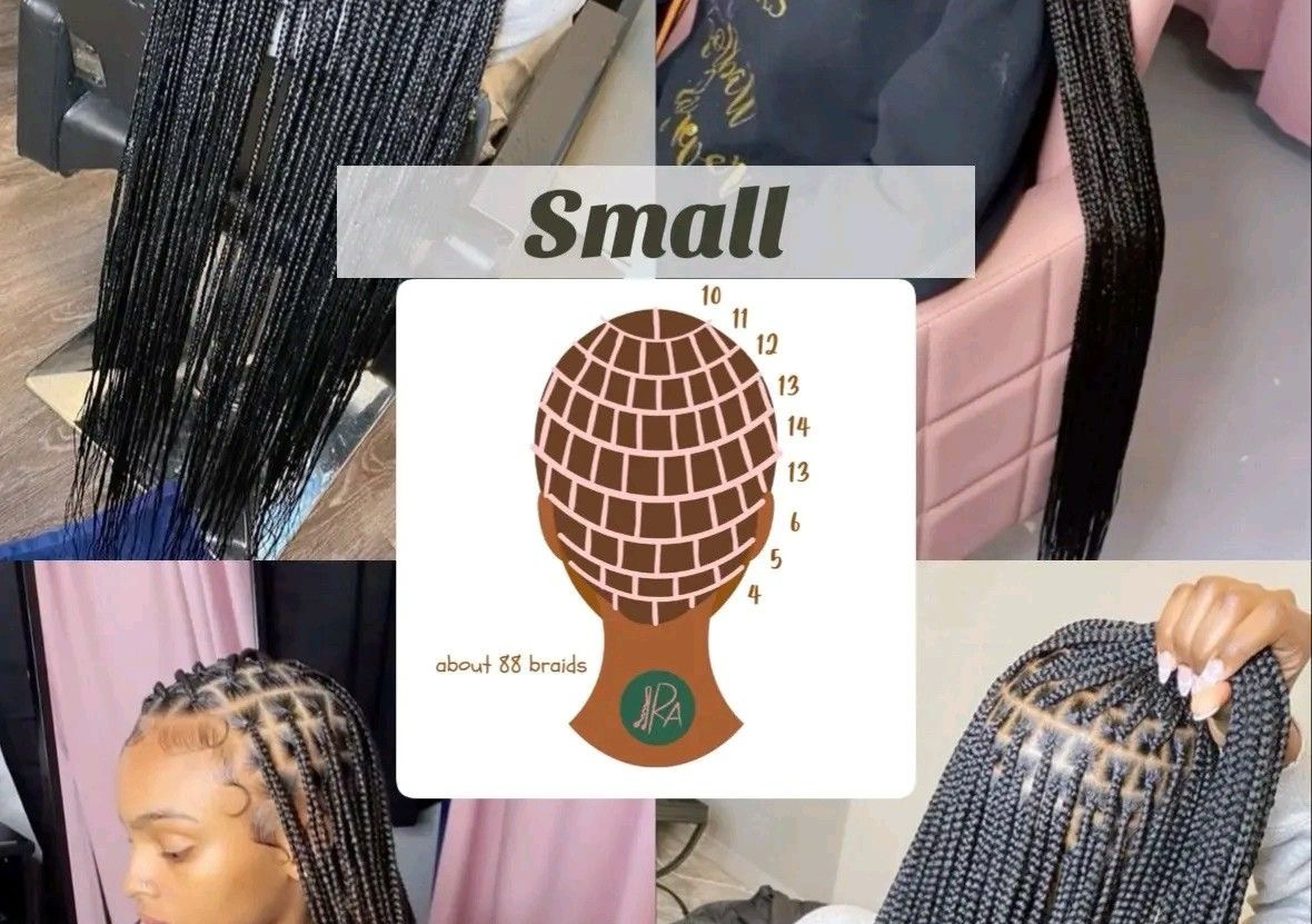 Small Box Braids🤍