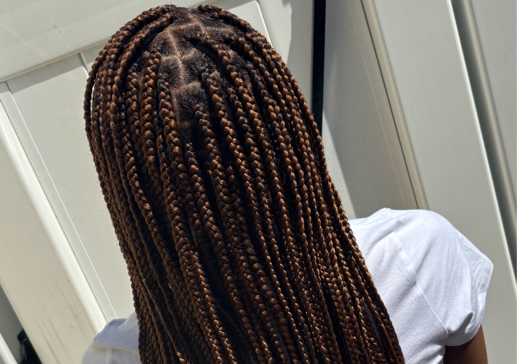 Medium Knotless Braids