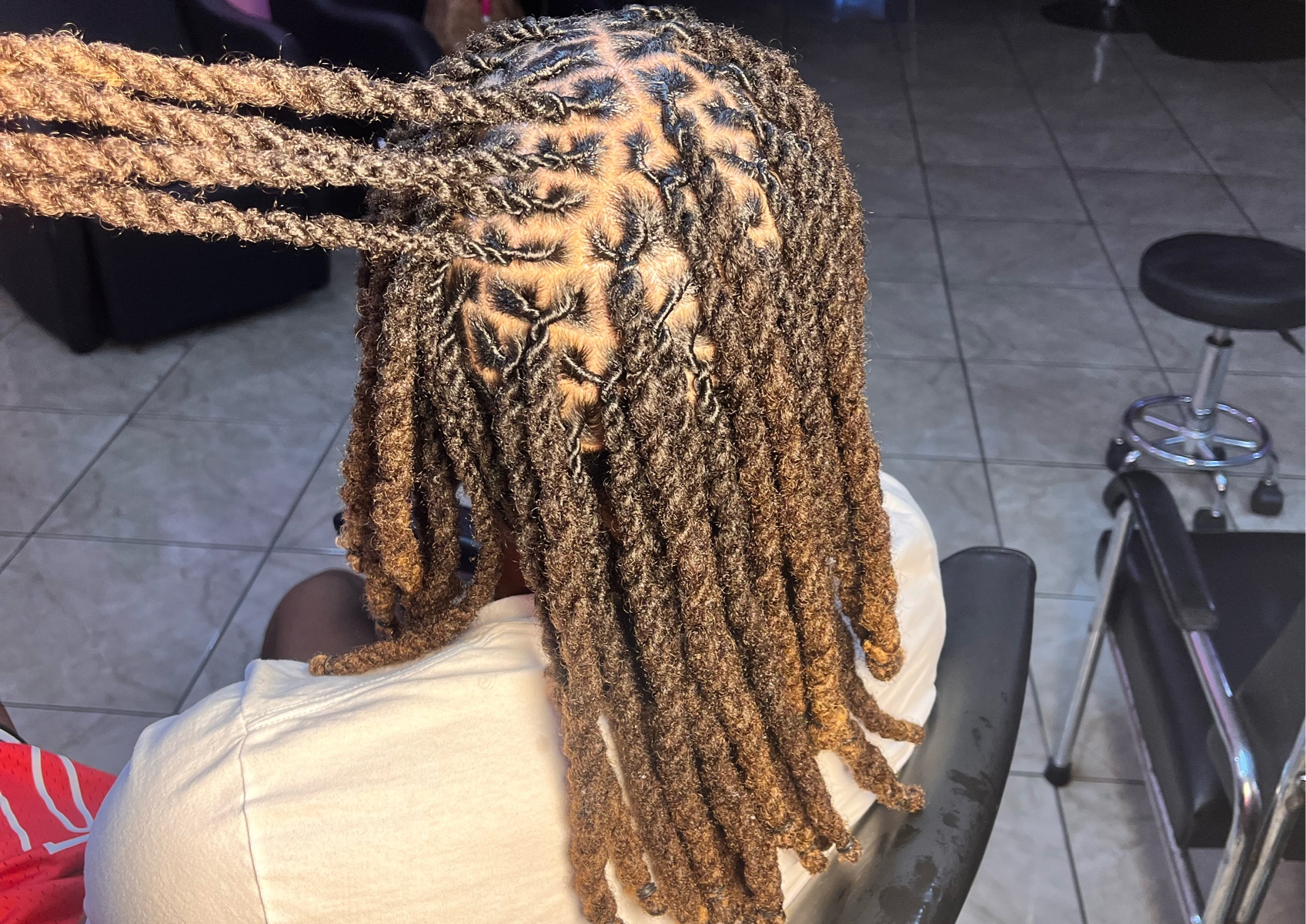 Double Twists/ Two Strand Twists (Mid Back) 