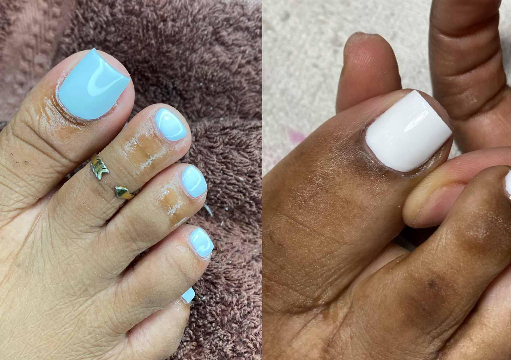 Gel-X Tips 2 big tips & Gel Polish 