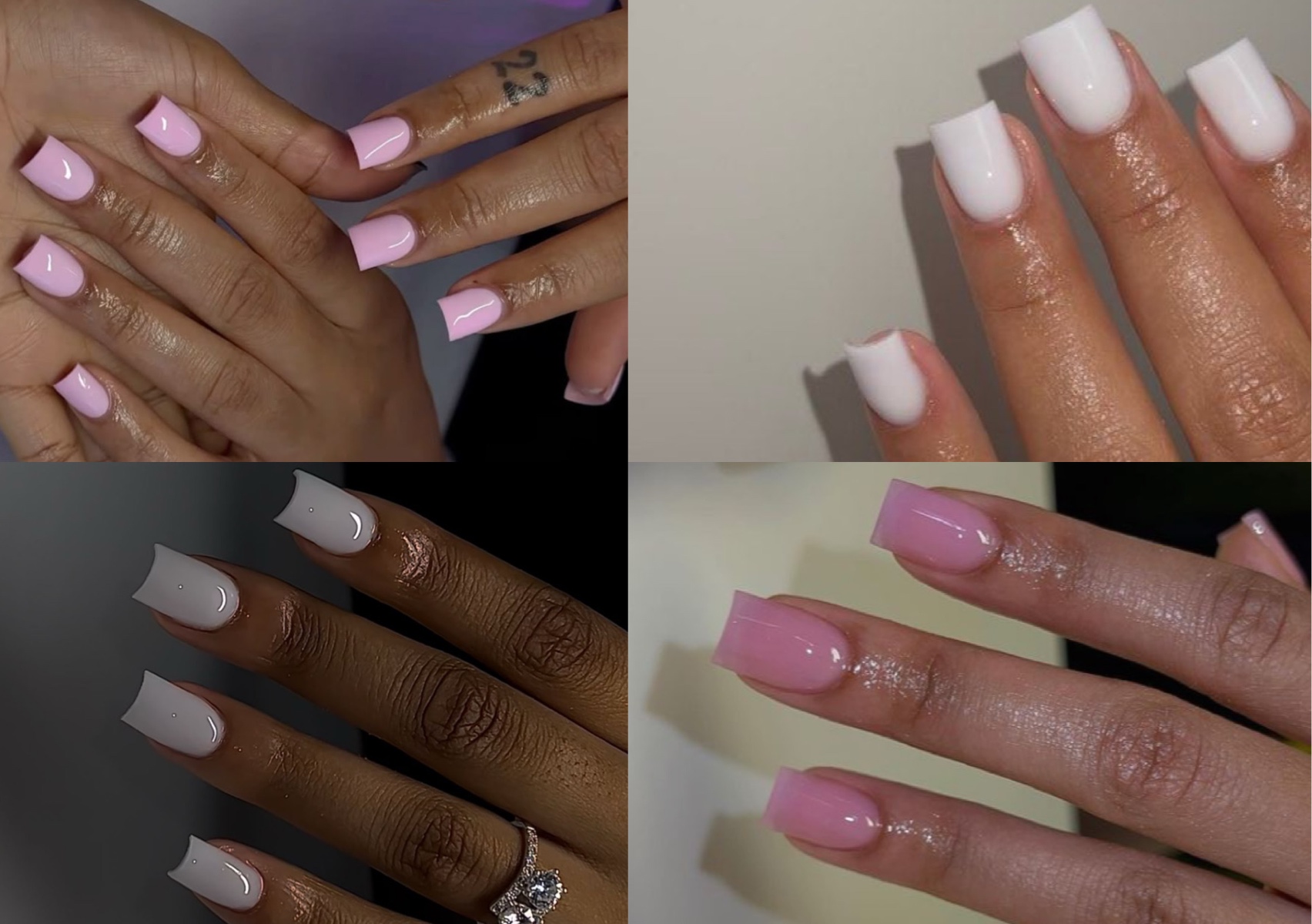  Acrylic XS & Short square ( ONLY)