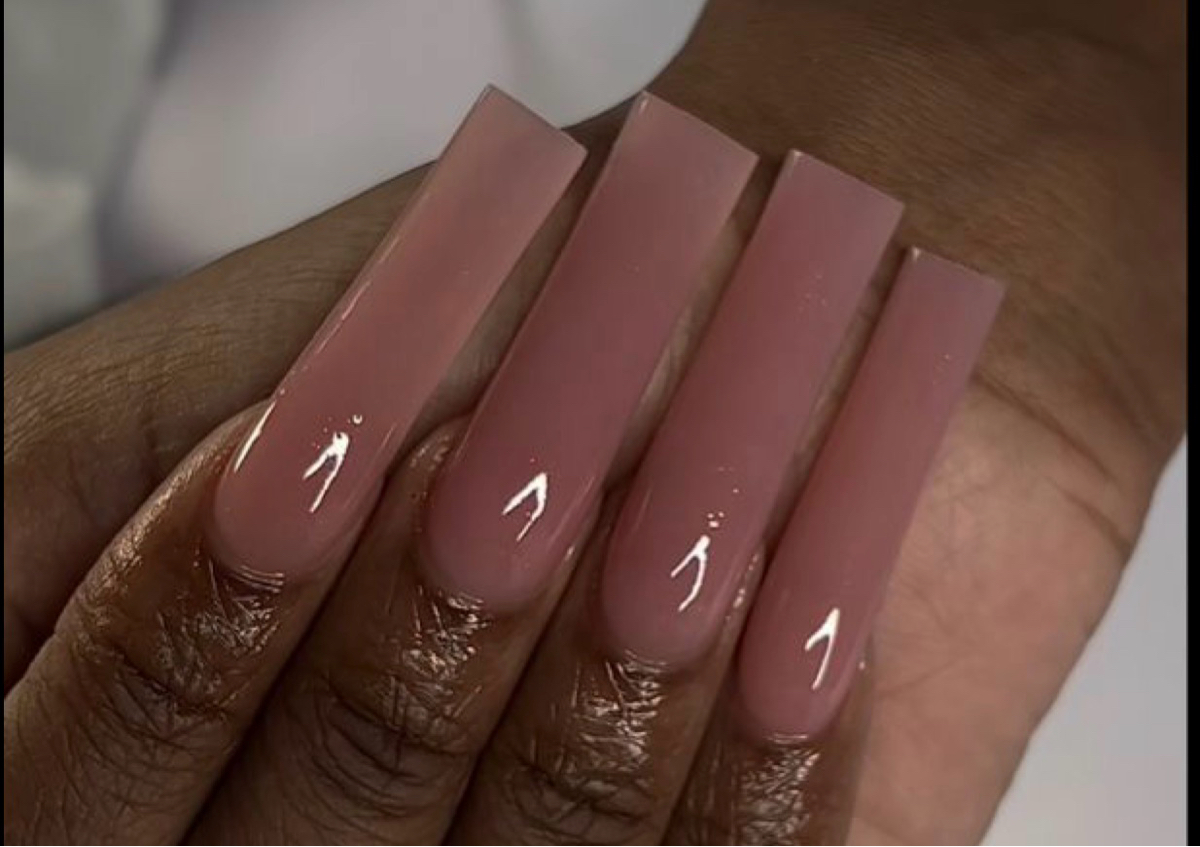 Acrylic Long  Nails (ONLY)