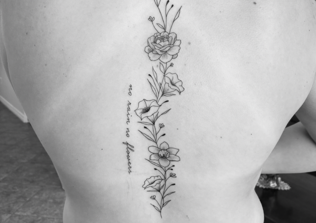 Spine Tattoo