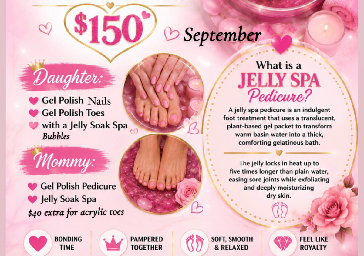 Mommy&Daughter spa day