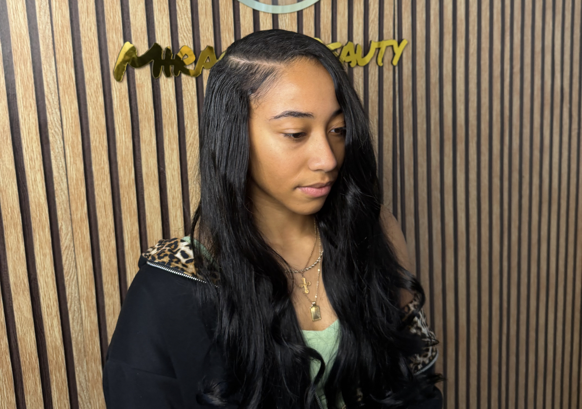  Traditional leave out sew-in(bundles not included)