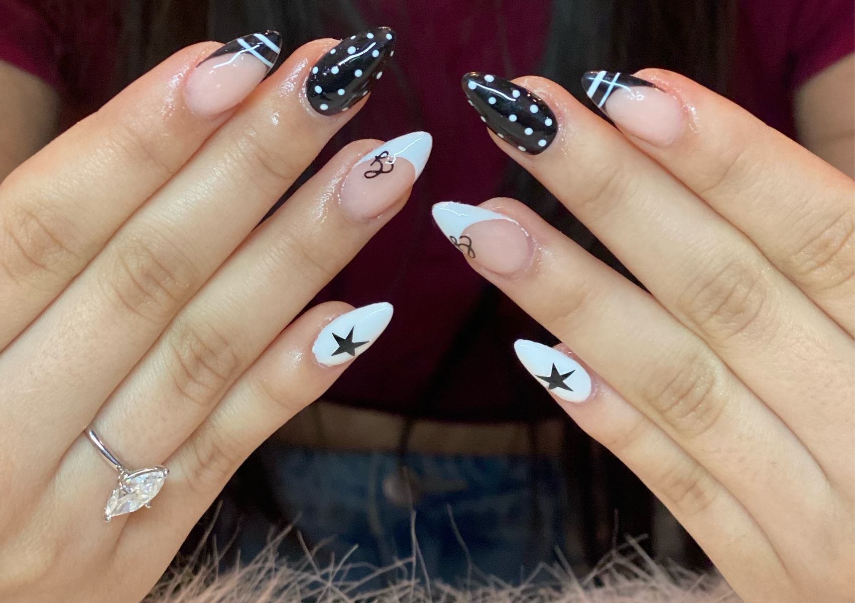 meduim-length (acrylics)