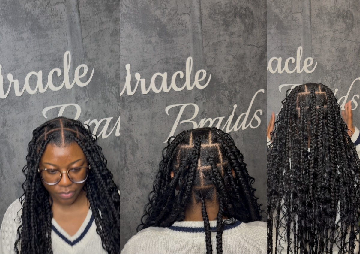 Large Bohemian Braids (default: waist Length)