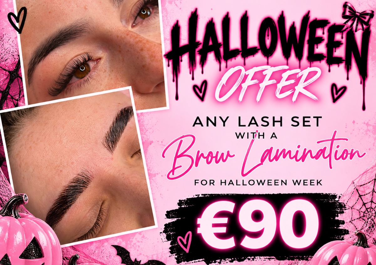 Halloween Week Offer ( lashes and lamination)