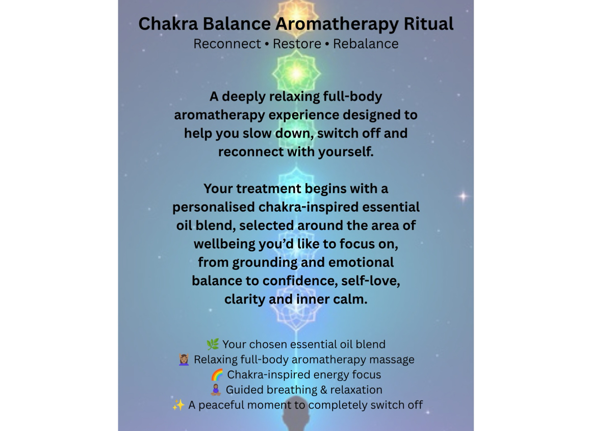 Chakra Balance Aromatherapy Ritual