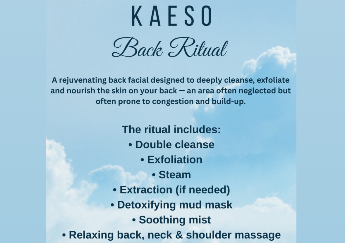 KAESO Back Ritual