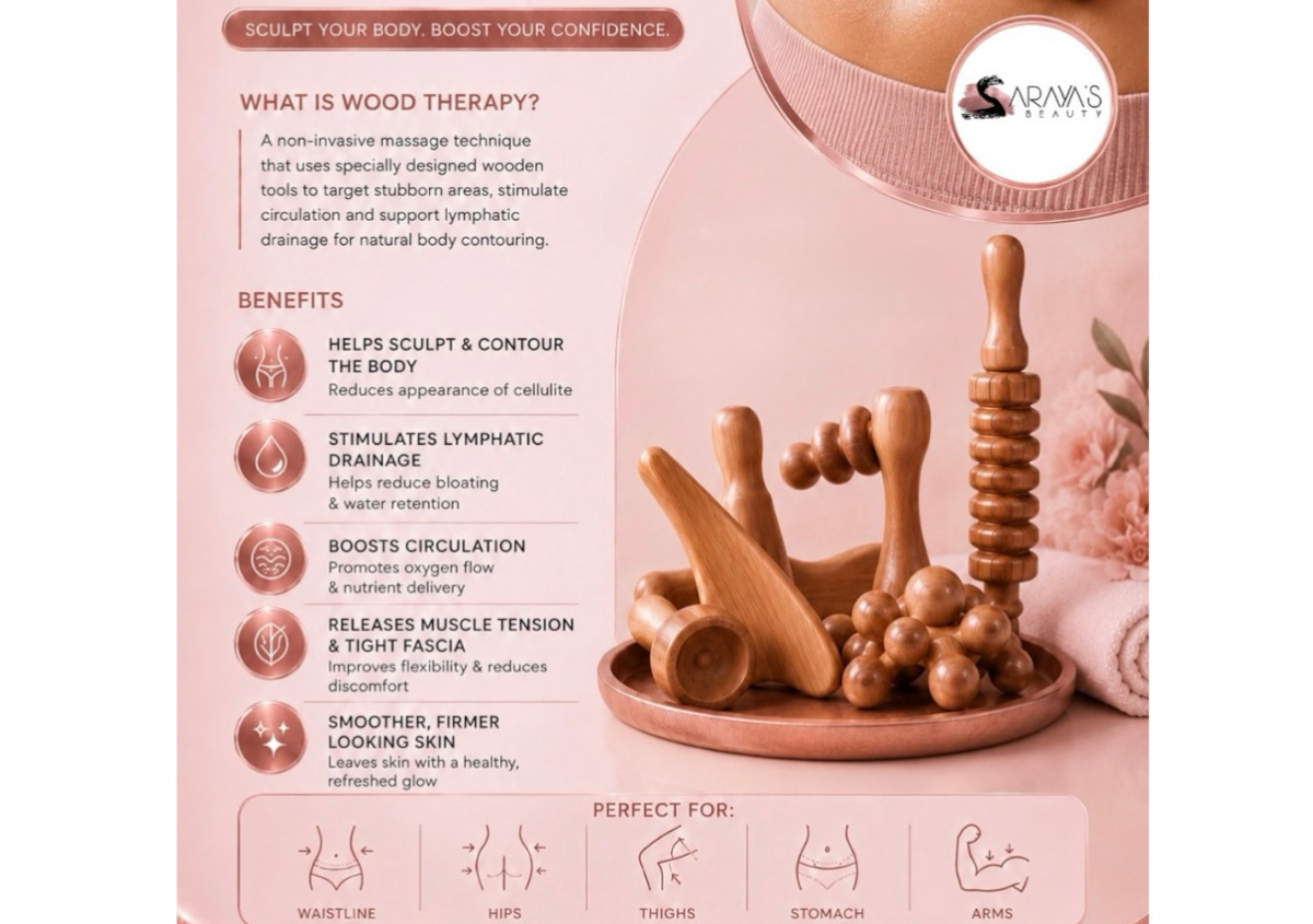 Lymphatic Drainage Wood Therapy Massage Introductory : Full Body  