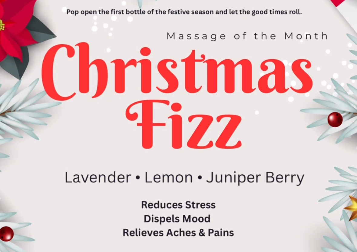 Christmas Fizz : Back, Neck & Shoulder Massage