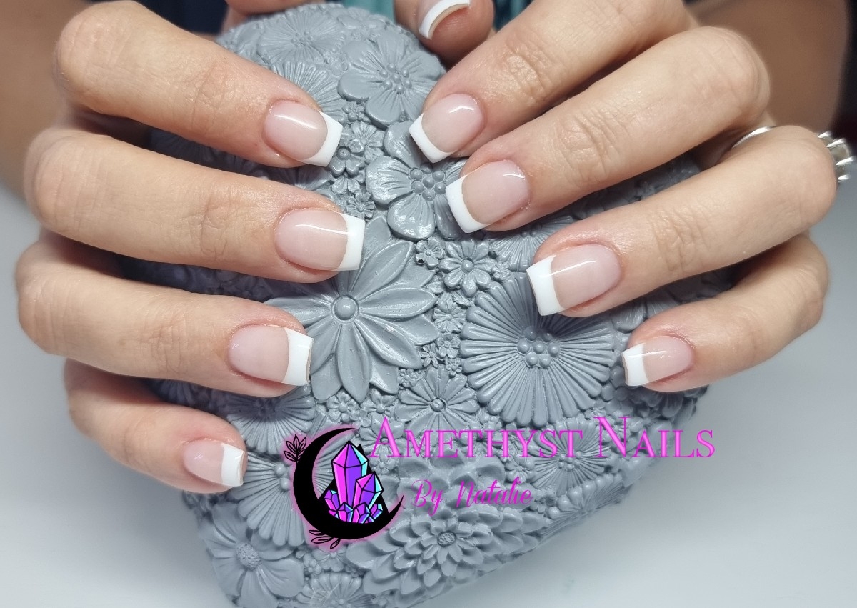 Acrylic Infill or Overlay on natural nail - Gel colour only (incl Simple french)