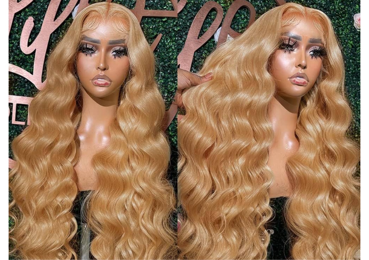 Blonde Wig Human Hair